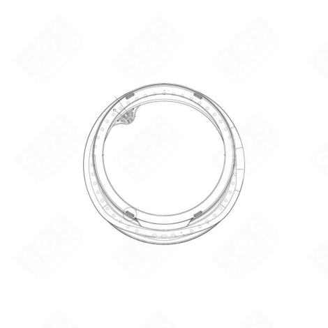 SOUFFLET, JOINT DE HUBLOT D'ORIGINE WASHING MACHINES - 858132760105