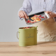 SEAU À COMPOST OVALE 3L D'ORIGINE KITCHEN UTENSIL - NG040621