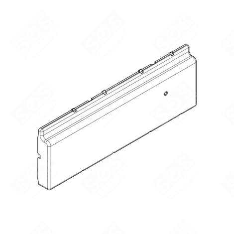 COUVERCE DE LA CARTE ÉLECTRONIQUE, MODULE D'AFFICHAGE D'ORIGINE GAS / ELECTRIC OVENS - 14016382809