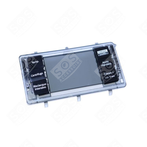 BOUTON + WINDOW ASSY FACELIFT WASHING MACHINES - C00635176