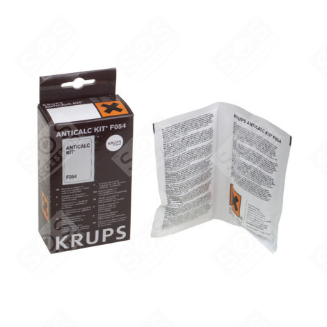 SACHETS DE DÉTARTRANT X2 D'ORIGINE COFFEE MAKER, ESPRESSO - XS8091F0