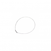 Front clamp ring for porthole door seal (original)