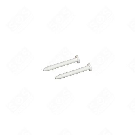 LOT DE 2 AXES DE PIVOT DE PORTE WASHING MACHINES - 49033811, 80049343