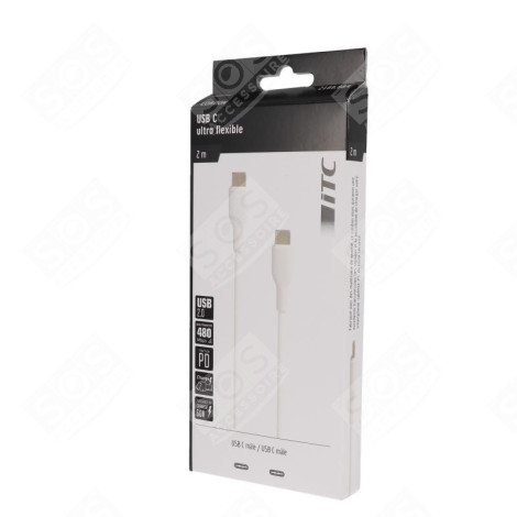 CÂBLE USB 2.0 HIGH SPEED 2 M 60 W COMPUTER EQUIPMENT - 2166.884