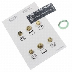 Pack of butane/propane gas injectors