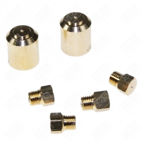 INJECTORS BAG, BUTANE / PROPANE GAS NOZZLES GAS / ELECTRIC OVENS - 77X8755