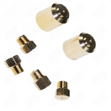SET OF INJECTORS, GAS INJECTORS BUTANE/PROPANE GAS / ELECTRIC OVENS - 79X6063