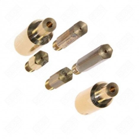 SET OF INJECTORS, NOZZLES FOR NATURAL GAS GAS / ELECTRIC OVENS - AS0005296