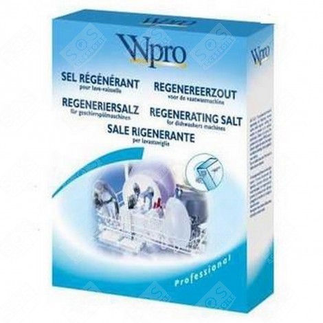 ORIGINAL BOX OF REGENERATING SALT 1 KG DISHWASHER - 484000008555