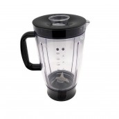 Complete black blender/mixer bowl