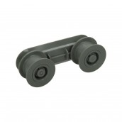 Basket support castor