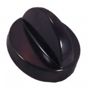 Black control knob