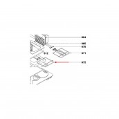 Bottom oven heating element