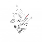 Kit 2 upper cover fixings