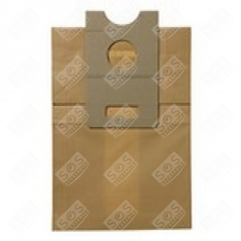BOX OF 5 PAPER BAGS VACUUM CLEANER  - 09719568