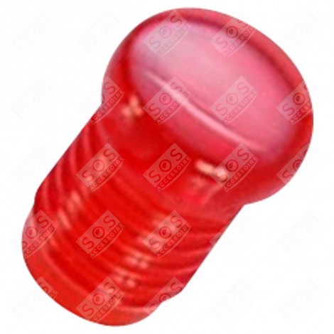 RED INDICATOR LAMP LENS GAS / ELECTRIC OVENS - 41030218, 44002563