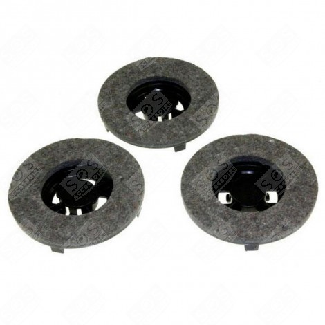 SET OF 3 CHAMBORD Z5 LC500C SIMAC FL8500 FELT DISCS FLOOR BUFFER, POLISHER - 09502576