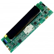 Electronic board, control module with display