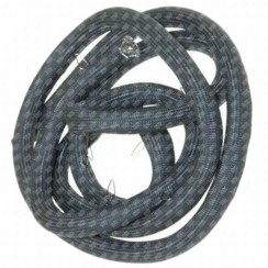 Door frame braid seal