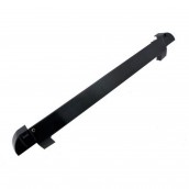 Black casing, door handle support