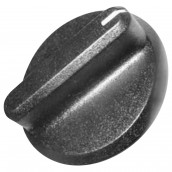 Black control knob
