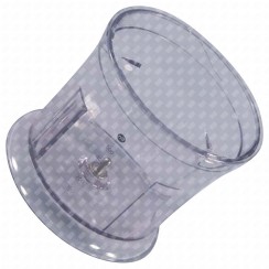 Graduated transparent bowl