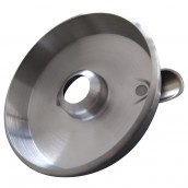 Juice collector with spout