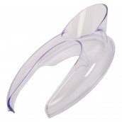 Clear splash guard lid