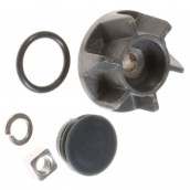 Plastic turntable coupling