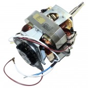 Motor with wheel and sensor
