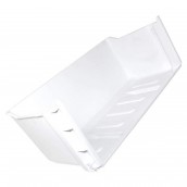 Lower freezer drawer without front