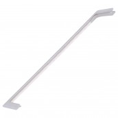Glass shelf retaining strip