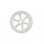 Drive belt tensioner pulley