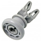 Top rack wheel
