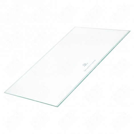 ORIGINAL INTERMEDIATE GLASS SHELF 478X328 MM REFRIGERATOR, FREEZER - C00143044