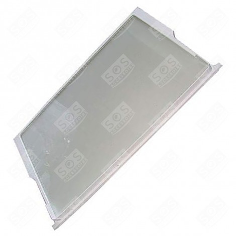 ORIGINAL GLASS SHELF 498X321 MM REFRIGERATOR, FREEZER - 00701672