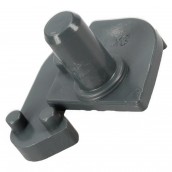 Left door closure socket