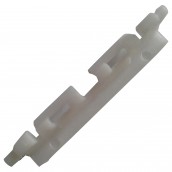 Freezer door handle pin