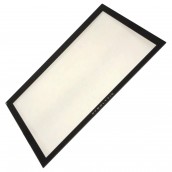 External oven door window