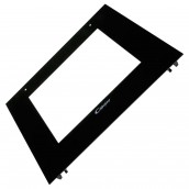 External oven door window