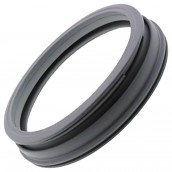 External oven door window