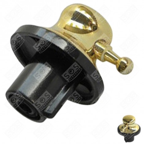 BLACK RUSTIC CONTROL KNOB GAS / ELECTRIC OVENS - 450900045