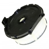 Post-motor Hepa filter