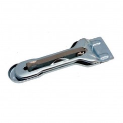 Metal scraper for glass-ceramic hobs