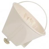 Filter holder with damper