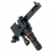 Coffee outlet connection / connection