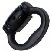 Black folding cooker body handle