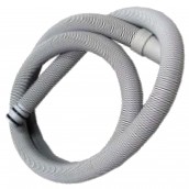 Straight gas supply tube front