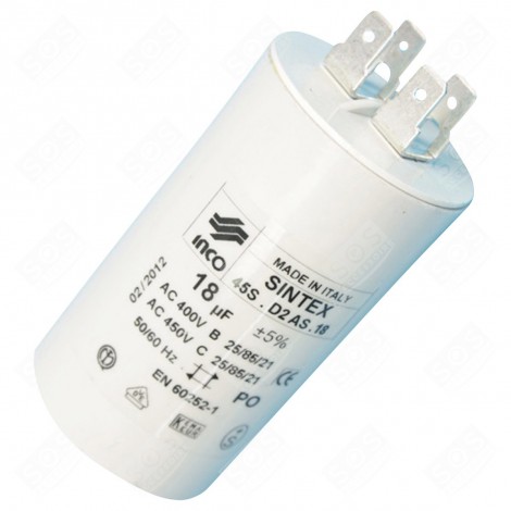 CONDENSER 18 MF WASHING MACHINES - 481912118285