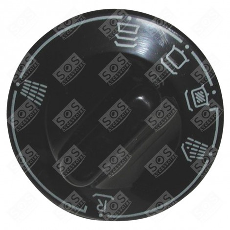 ORIGINAL BLACK PROGRAMMER BUTTON DISHWASHER - 482000026448